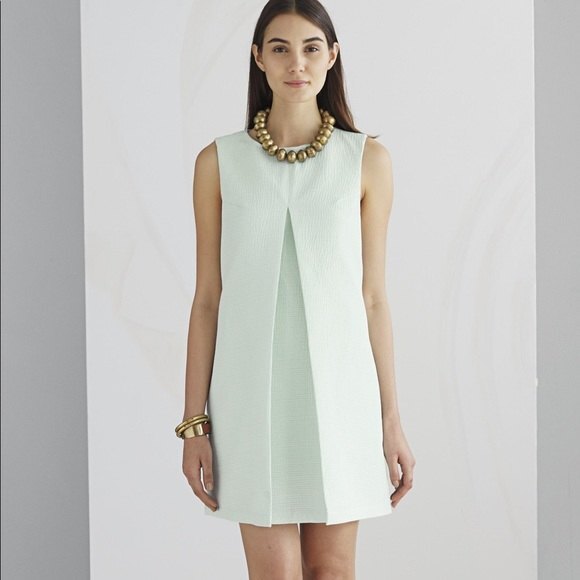 Serena & Lily Edie Trapeze Shift Dress in Mint M - Picture 1 of 10